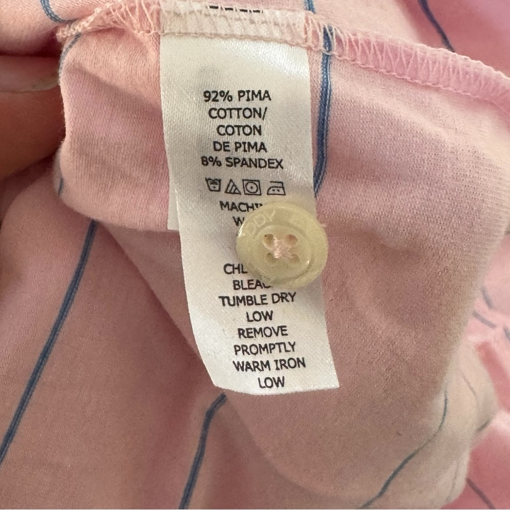 B. Draddy USA Men's Golf Polo Size Large Pima Cotton‎ Pima Cotton SS Pink - Picture 5 of 6
